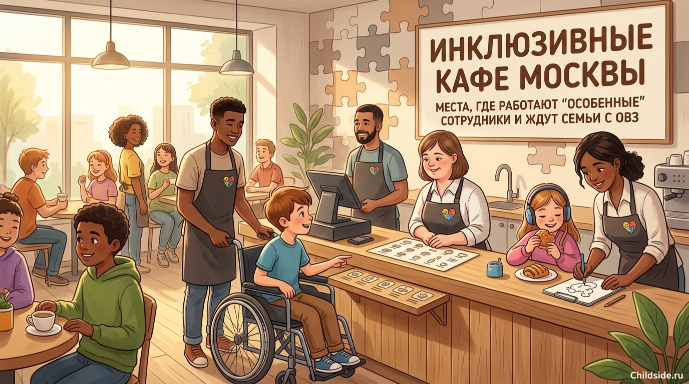 Топ-5 инклюзивных кафе Москвы (Где нас ждут)