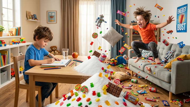 Сахар и гиперактивность: мифы и реальность влияния простых углеводов на СДВГ