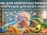Меню для нейропластичности: 7 суперфудов, которые помогают мозгу ребенка строить новые связи
