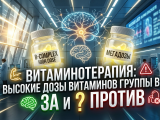 Витаминотерапия: высокие дозы витаминов группы B — за и против