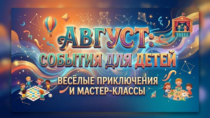 Август мероприятия